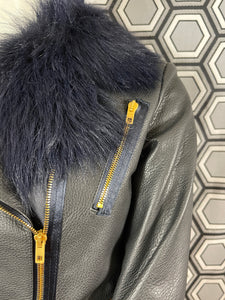 Blouson en cuir Paul Smith taille 36