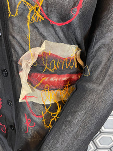 Cardigan mesh Jean Paul Gaultier taille 38