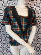 Charger l&#39;image dans la galerie, Haut tartan Jean Charles de Castelbajac taille 36
