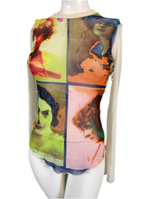 Charger l&#39;image dans la galerie, Haut mesh Jean Paul Gaultier soleil taille 38
