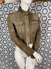 Charger l&#39;image dans la galerie, Blouson en daim Twin-set Simona Barbieri taille 40
