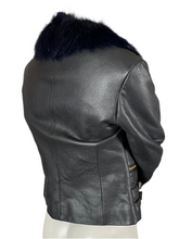 Charger l&#39;image dans la galerie, Blouson en cuir Paul Smith taille 36
