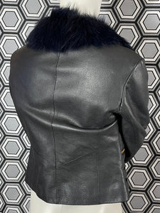 Blouson en cuir Paul Smith taille 36