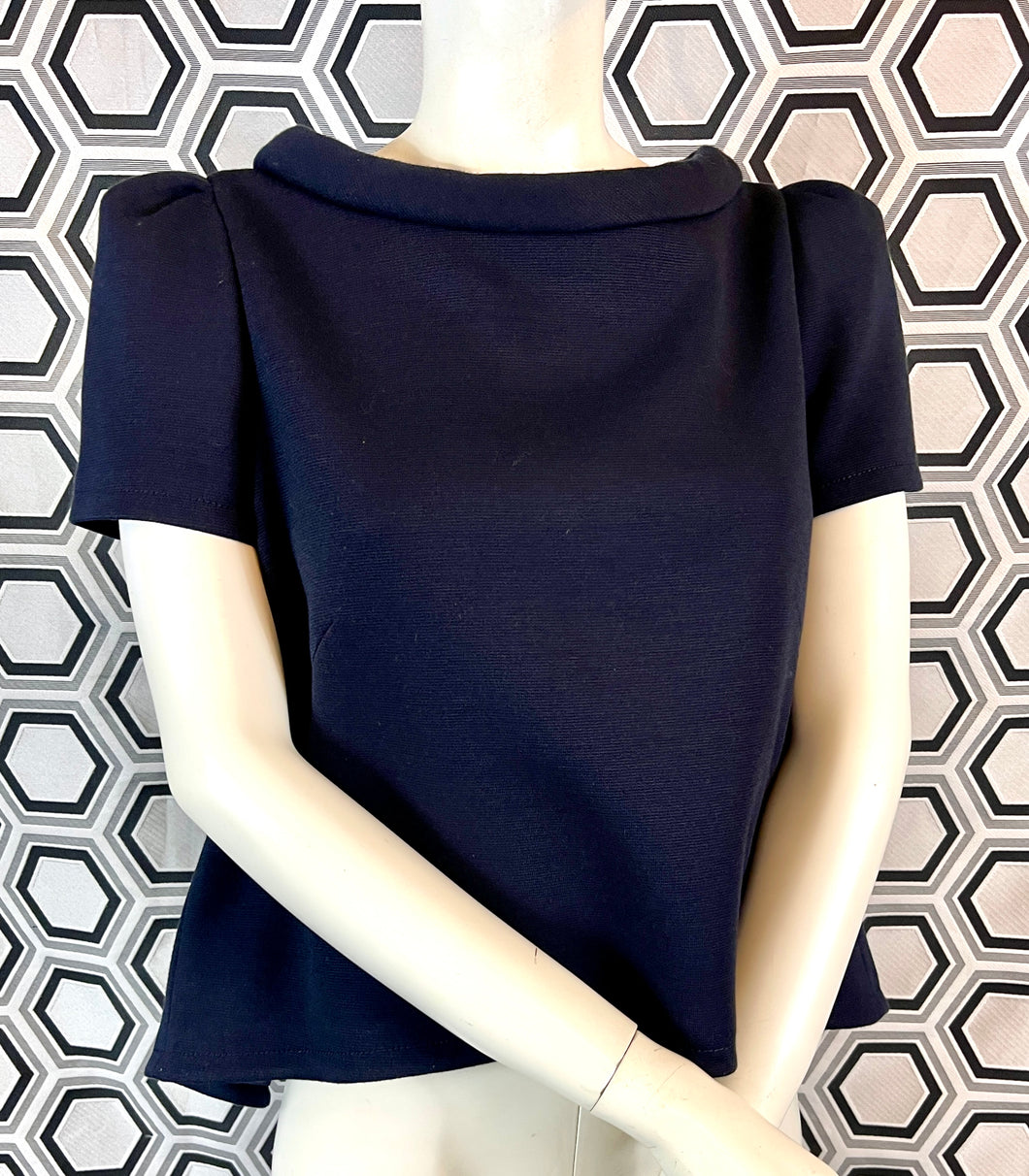 Haut bleu marine Prada taille 42