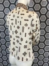 Charger l&#39;image dans la galerie, Chemisier Jacques Esterel taille 38
