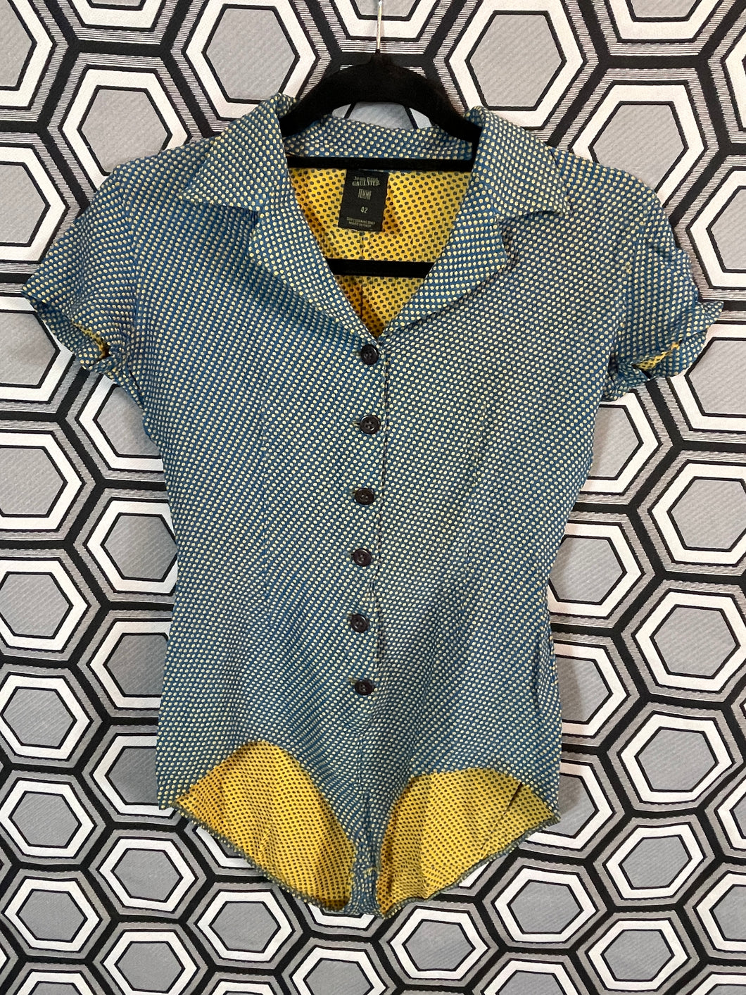 Incroyable body à pois Jean Paul Gaultier taille 38