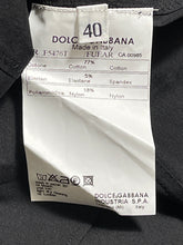 Charger l&#39;image dans la galerie, Chemise noire Dolce &amp; Gabbana taille 36

