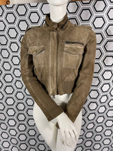 Charger l&#39;image dans la galerie, Blouson en daim Twin-set Simona Barbieri taille 40
