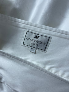 Robe blanche Courrèges taille 36