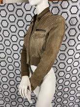 Charger l&#39;image dans la galerie, Blouson en daim Twin-set Simona Barbieri taille 40
