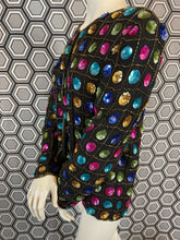 Charger l'image dans la galerie, Veste à sequins vintage taille 40
