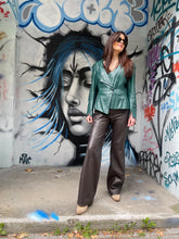 Charger l'image dans la galerie, Veste vintage en cuir Thierry Mugler taille 38
