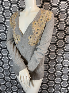 Cardigan Manoush brodé taille 40
