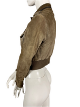 Charger l&#39;image dans la galerie, Blouson en daim Twin-set Simona Barbieri taille 40
