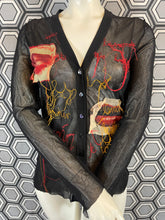 Charger l&#39;image dans la galerie, Cardigan mesh Jean Paul Gaultier taille 38
