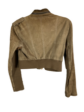 Charger l&#39;image dans la galerie, Blouson en daim Twin-set Simona Barbieri taille 40
