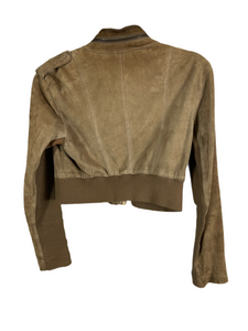 Blouson en daim Twin-set Simona Barbieri taille 40