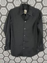 Charger l&#39;image dans la galerie, Chemise noire Yohji Yamamoto taille 40
