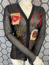 Charger l&#39;image dans la galerie, Cardigan mesh Jean Paul Gaultier taille 38
