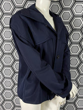 Charger l'image dans la galerie, Veste bleu marine à capuche Yohji Yamamoto taille 38
