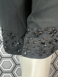 Bermuda Red Valentino brodé de perles taille 38