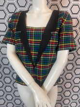 Charger l&#39;image dans la galerie, Haut tartan Jean Charles de Castelbajac taille 36
