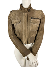 Charger l&#39;image dans la galerie, Blouson en daim Twin-set Simona Barbieri taille 40
