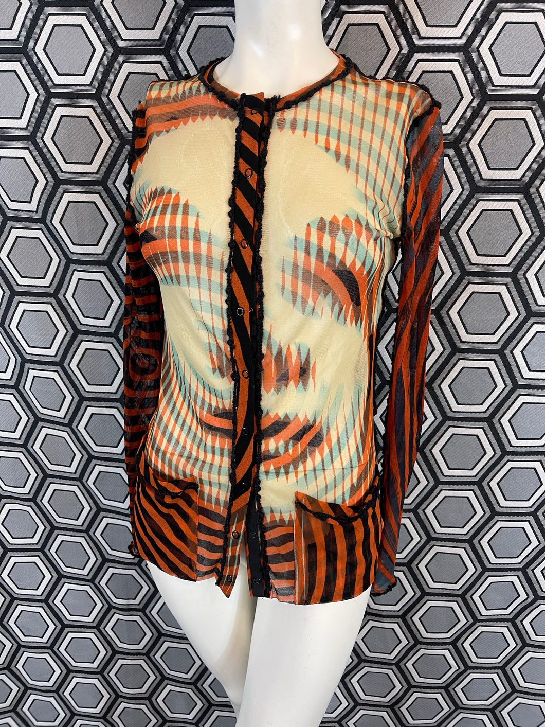 Cardigan Jean Paul Gaultier modèle Marlène Dietrich taille 38