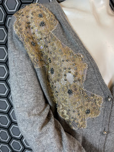 Cardigan Manoush brodé taille 40