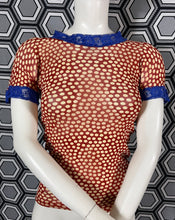 Charger l&#39;image dans la galerie, Haut polka en mesh Jean Paul Gaultier taille 36
