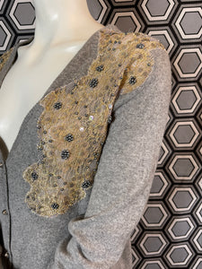 Cardigan Manoush brodé taille 40