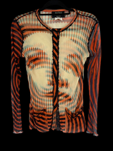 Charger l&#39;image dans la galerie, Cardigan Jean Paul Gaultier modèle Marlène Dietrich taille 38
