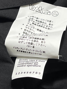 Chemise noire Dolce & Gabbana taille 36