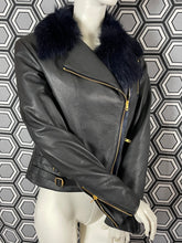 Charger l&#39;image dans la galerie, Blouson en cuir Paul Smith taille 36

