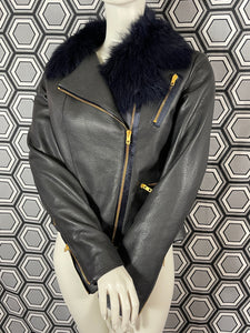 Blouson en cuir Paul Smith taille 36