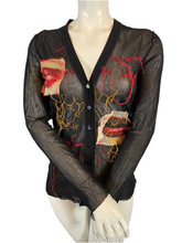 Charger l&#39;image dans la galerie, Cardigan mesh Jean Paul Gaultier taille 38
