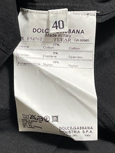 Charger l&#39;image dans la galerie, Chemise noire Dolce &amp; Gabbana taille 36
