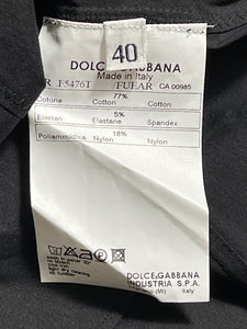 Chemise noire Dolce & Gabbana taille 36