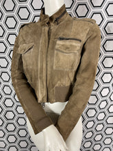 Charger l&#39;image dans la galerie, Blouson en daim Twin-set Simona Barbieri taille 40
