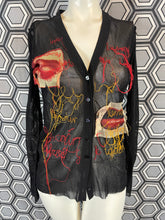 Charger l&#39;image dans la galerie, Cardigan mesh Jean Paul Gaultier taille 38

