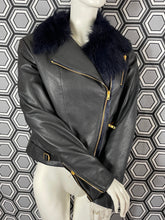 Charger l&#39;image dans la galerie, Blouson en cuir Paul Smith taille 36
