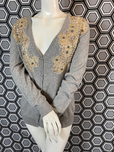 Cardigan Manoush brodé taille 40