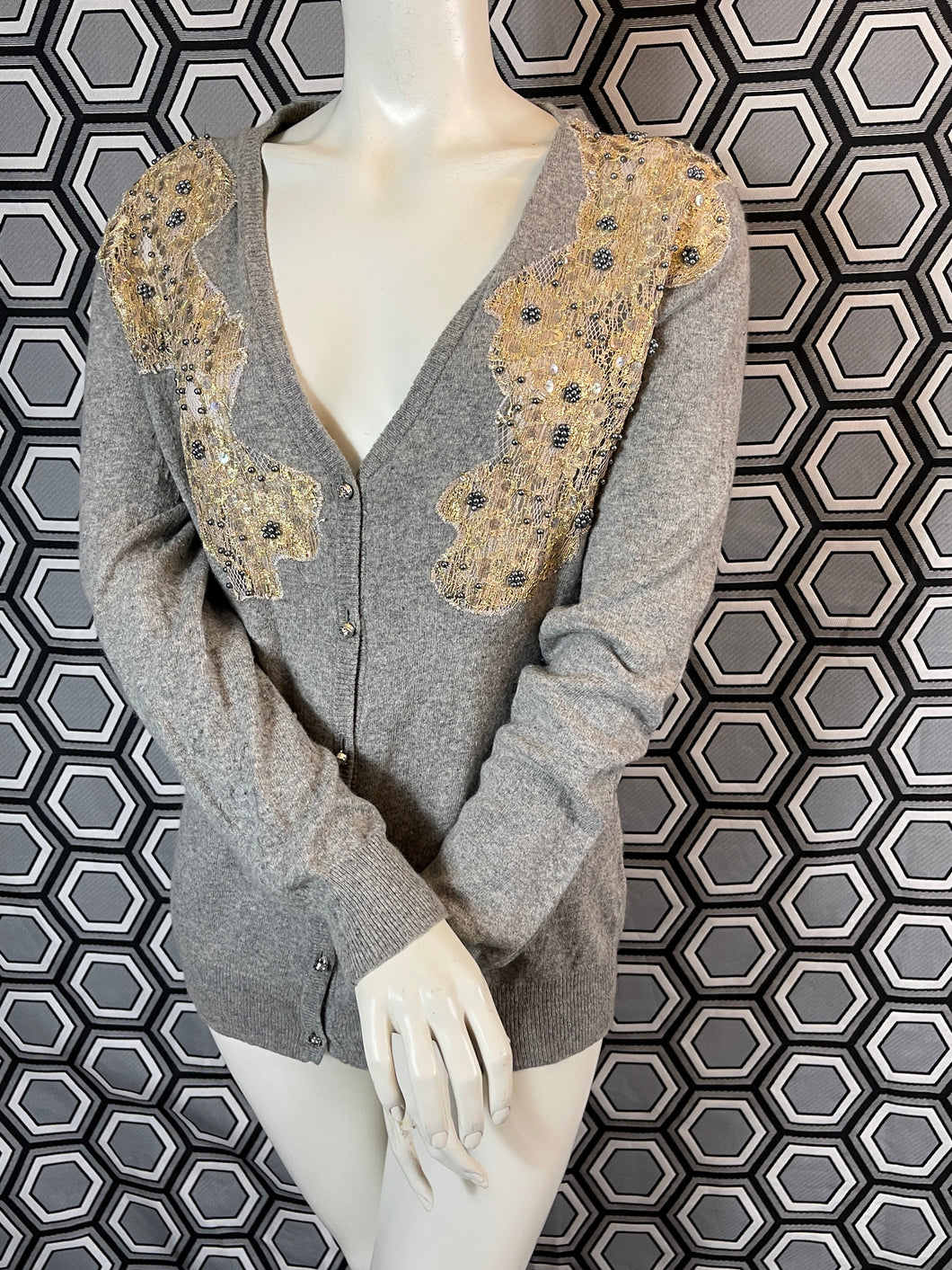 Cardigan Manoush brodé taille 40