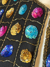 Charger l'image dans la galerie, Veste à sequins vintage taille 40

