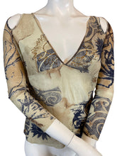 Charger l'image dans la galerie, Haut en mesh Roberto Cavalli taille 42
