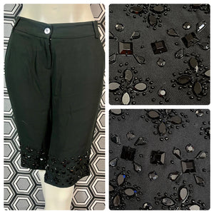 Bermuda Red Valentino brodé de perles taille 38