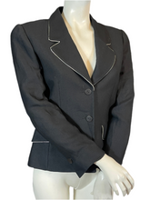 Charger l'image dans la galerie, Veste noire et blanche Lolita Lempicka taille 42
