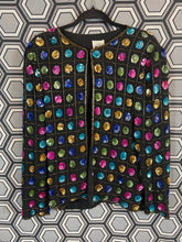 Charger l'image dans la galerie, Veste à sequins vintage taille 40
