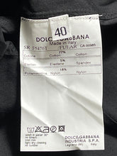 Charger l&#39;image dans la galerie, Chemise noire Dolce &amp; Gabbana taille 36
