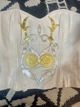 Charger l&#39;image dans la galerie, Incroyable bustier en cuir Jean Claude Jitrois taille 38
